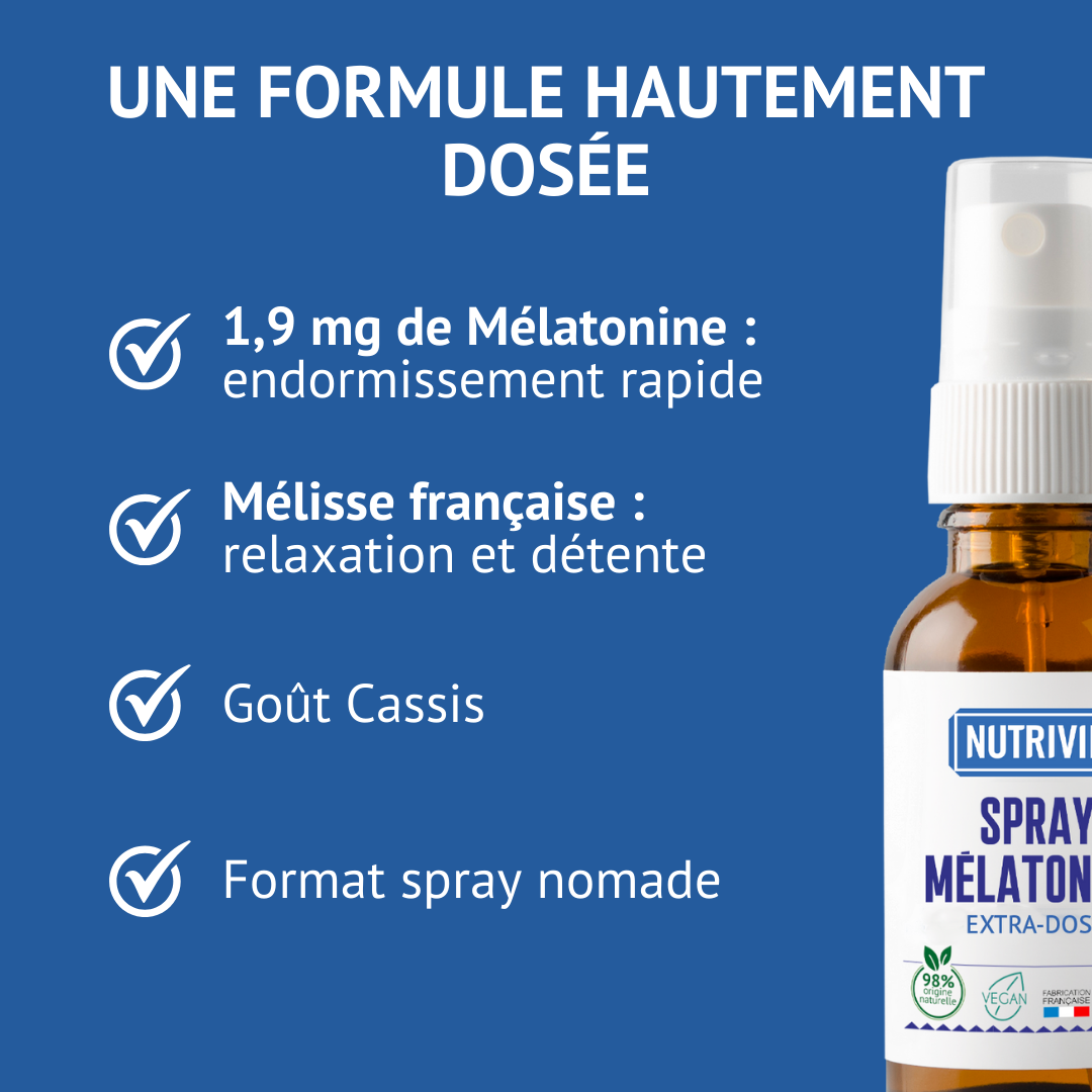 Spray Mélatonine Extra-dosé