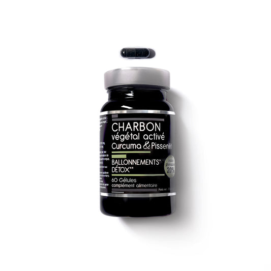 Charbon Végétal Activé Détox - 60 gélules
